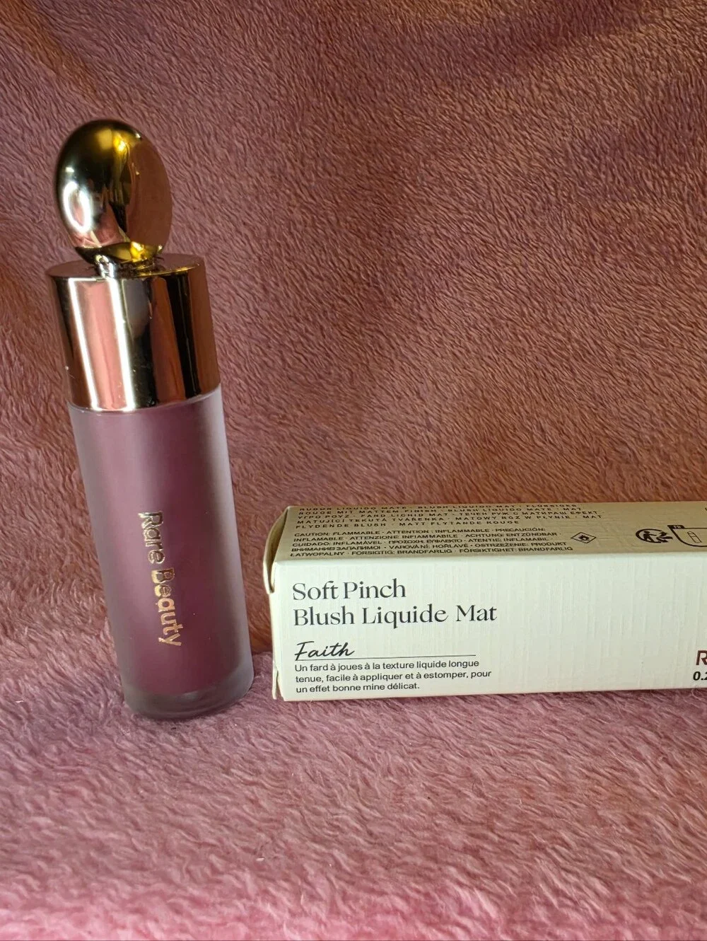 Rare Beauty Soft Pinch Matte Liquid Blush In Faith